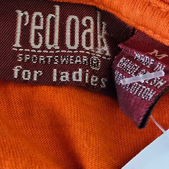 Auburn University Orange Cotton Long Sleeve Tee Size Medium - Picture 3 of 3